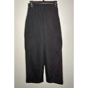 SHEIN Black Cargo Pants Men’s Size Small Elastic Waist Straight Leg